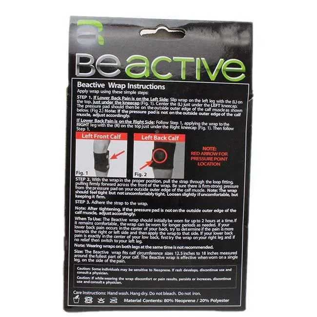 Joelheira BeActive dor Regiã nervo ciatico acupunctura o Lombar costas