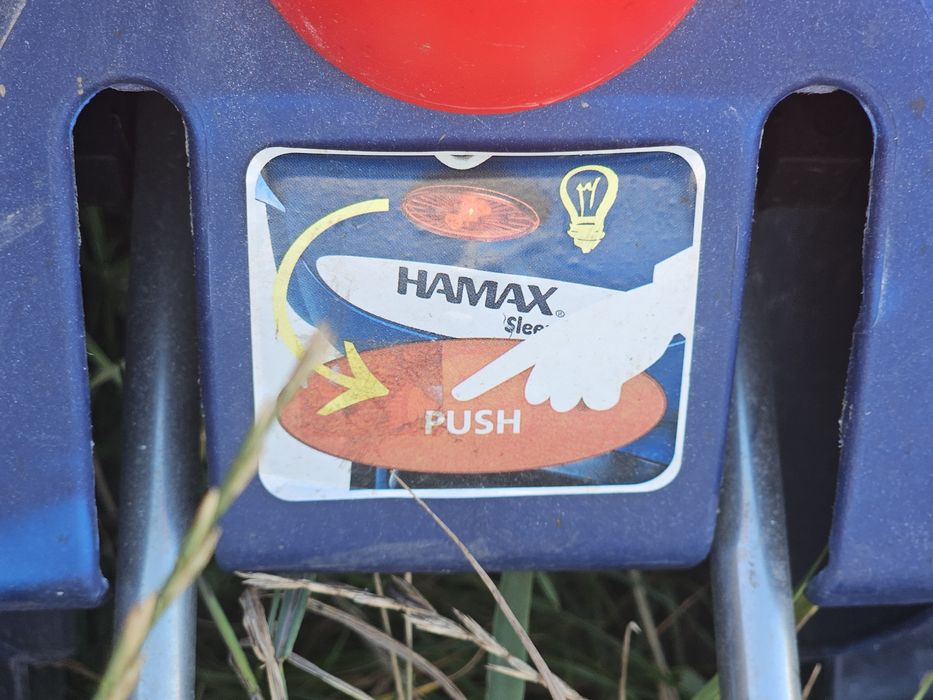 Fotelik rowerowy HAMAX SLEEPY montowany ma ramę do 20kg