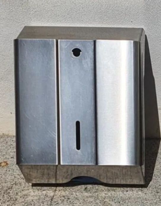 Dispensador de papel em inox