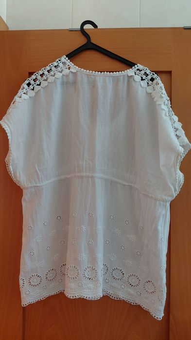 Túnica branca Tam XL