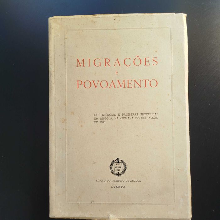 Migrações e Povoamento - Angola 1965