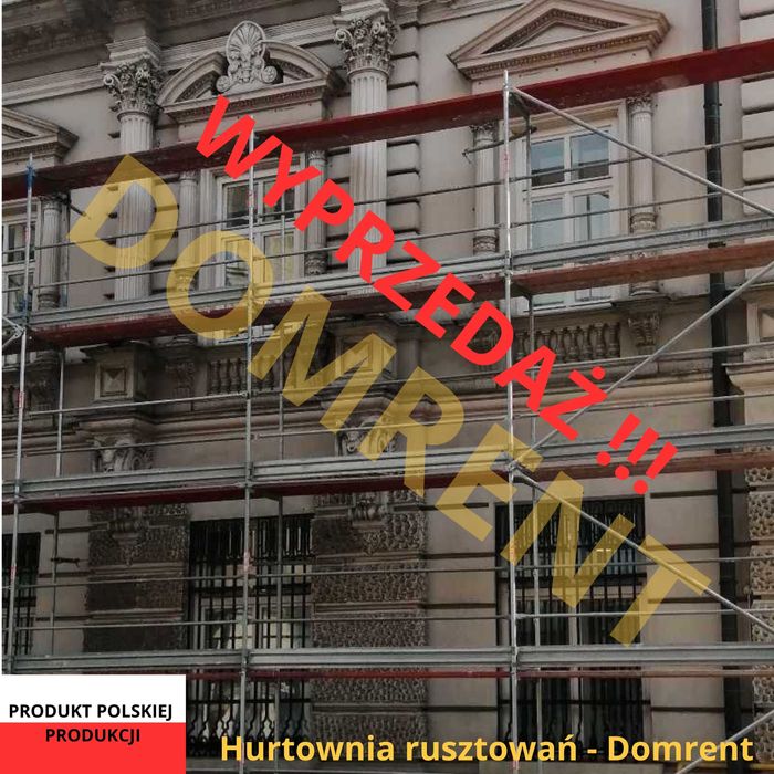 Rusztowanie typu Plettac, nowe, najtańsze!!!