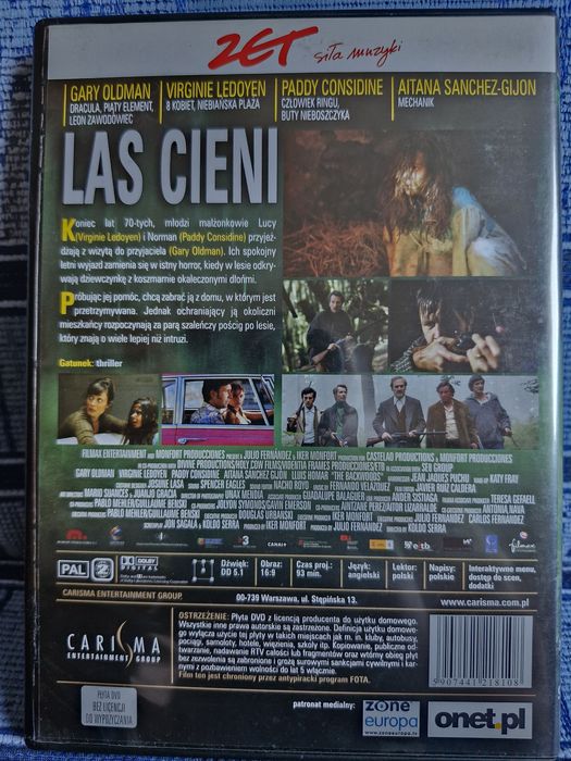 Film DVD Las Cieni