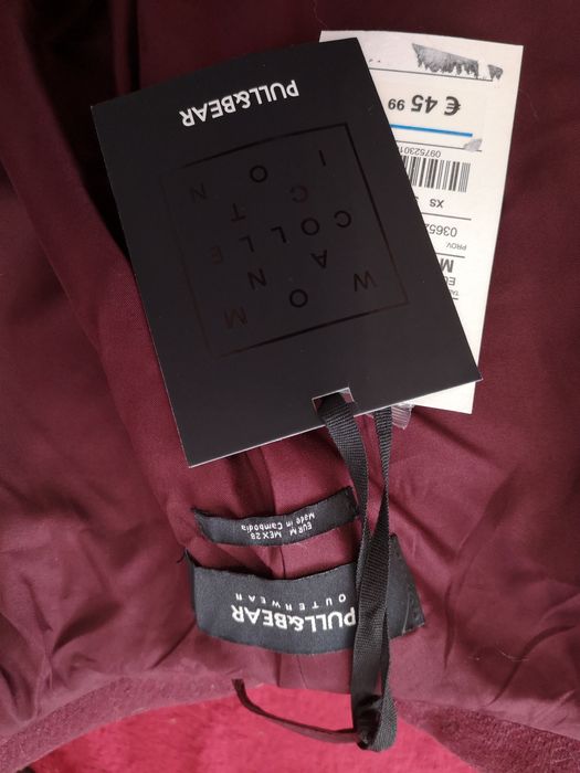 Płaszcz kurtka rozm. M pull&bear nowa