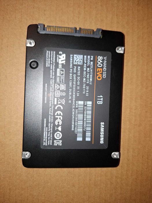Samsung 860 EVO 1TB 2.5" SATA III SSD + Optibay