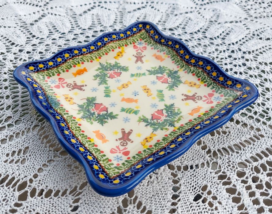 Bolesławiec miska unikat