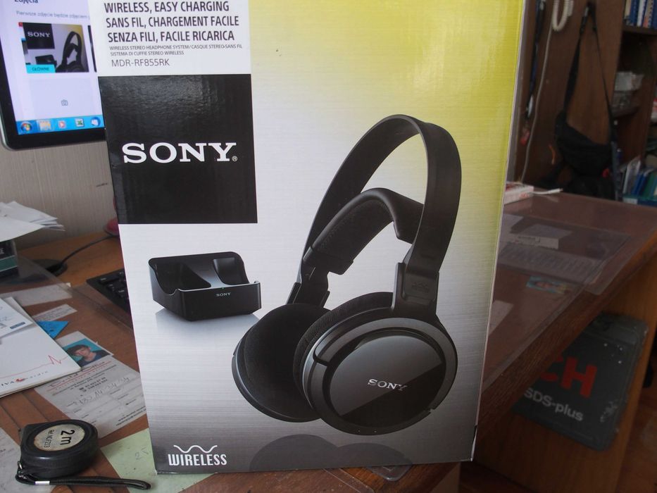 Słuchawki Sony bezprzewodowe