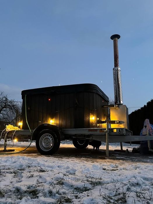 Bania mobilna na wynajem! 8-10 osób RELAKS NA KÓŁKACH!