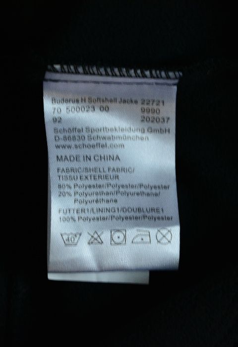 Kurtka softshell SCHOFFEL r. S