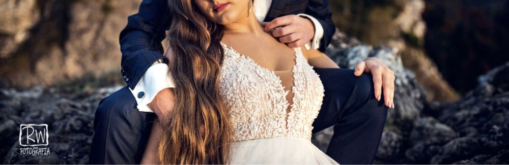 Suknia ślubna 34/XS Elizabeth Passion Magic of Love 4037 ecru boho