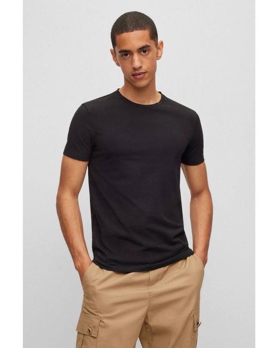 Чоловіча чорна футболка Hugo Boss