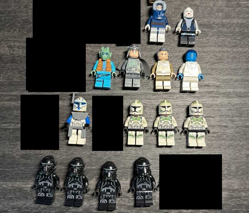 Lego Star Wars раритетні фігурки клони та інші