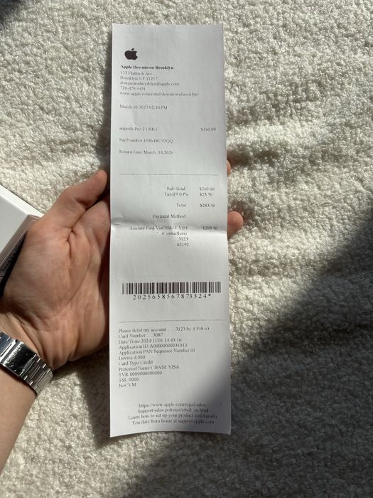 AirPods Pro 2 (2. generacja) z paragonem – nowe