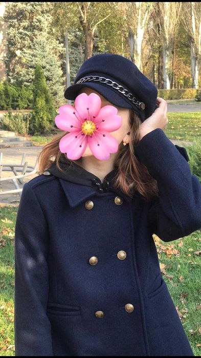 Пальто на дівчинку Gap на 12 років + кепка