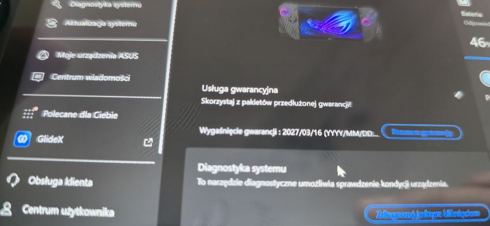 Asus Rog Ally X Jak nowa