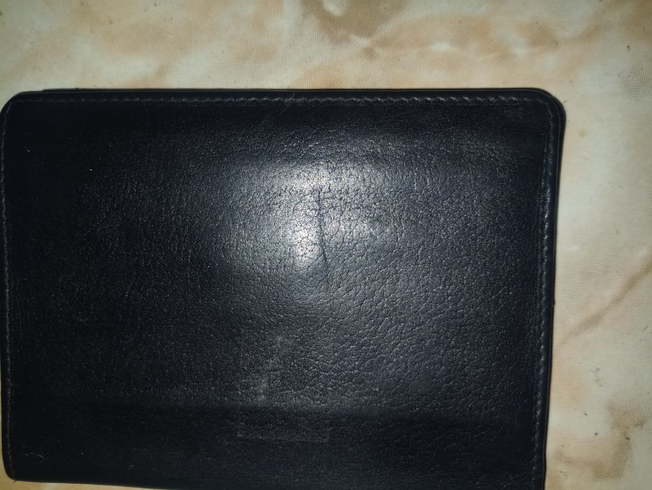 Męski skórzany portfel
