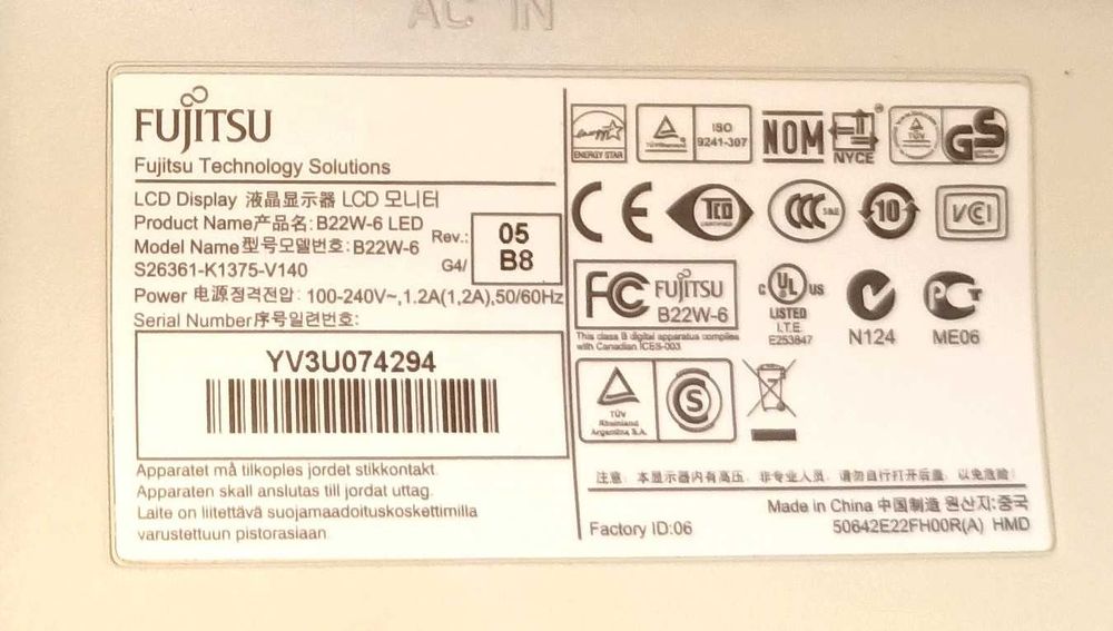 Komputer HP 550 - A10 - SSD + HDD 1Tb -Monitor Fujitsu Gratis