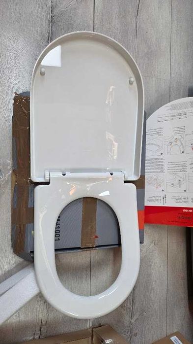 Deska sedesowa Ibergrif M41001 – wolno opadająca BIAŁA