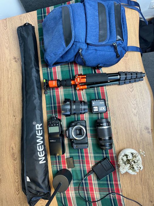 Kit de Fotografia Profissional para Casamentos e Eventos – Canon | Excelente Oportunidade de Investimento Canon 750D