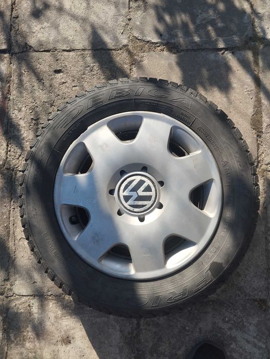 Felgi stalowe plus opony VW POLO komplet