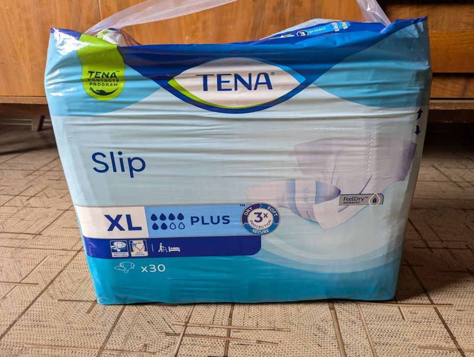 Підгузки для дорослих Tena Slip Plus Extra Large, 30 штук,  розмір XL