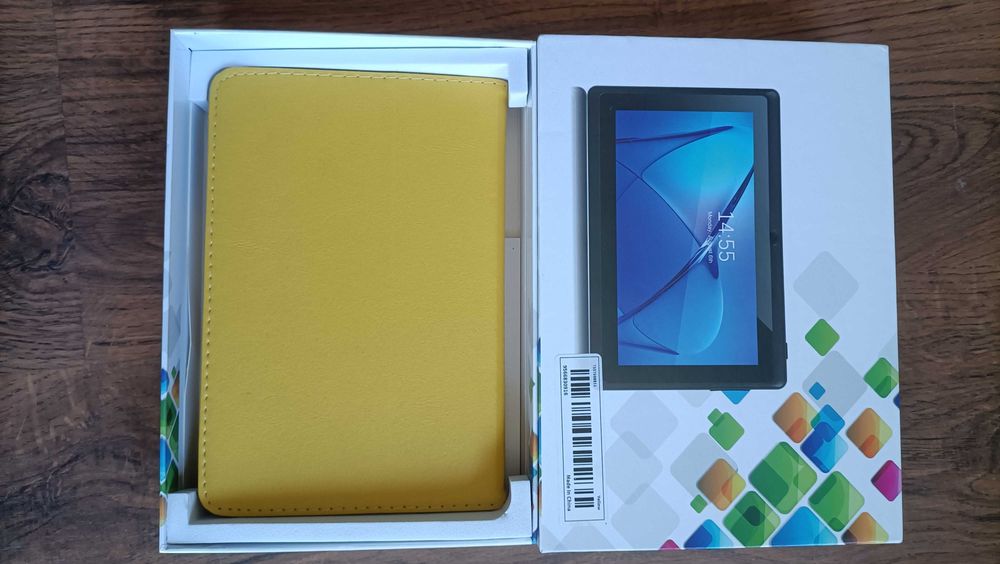Tablet novo com capa