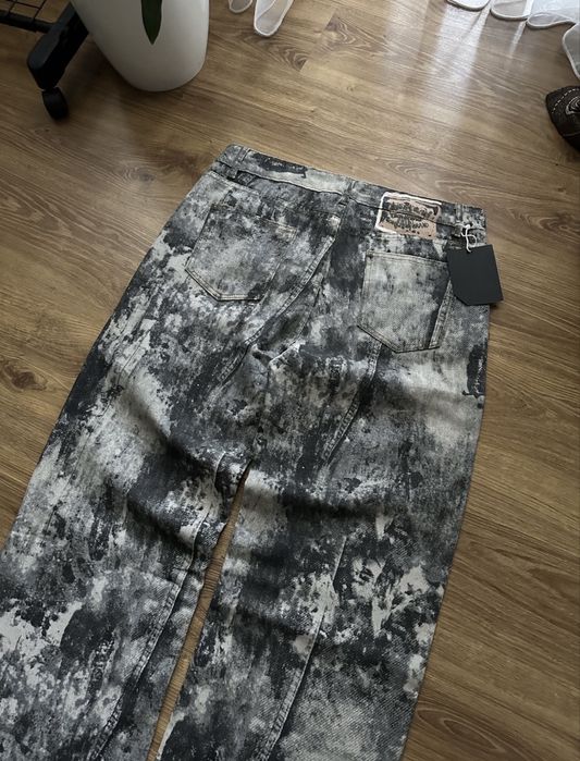 Baggy jeans opium Широкі джинси jeans acne studios skater fit washed