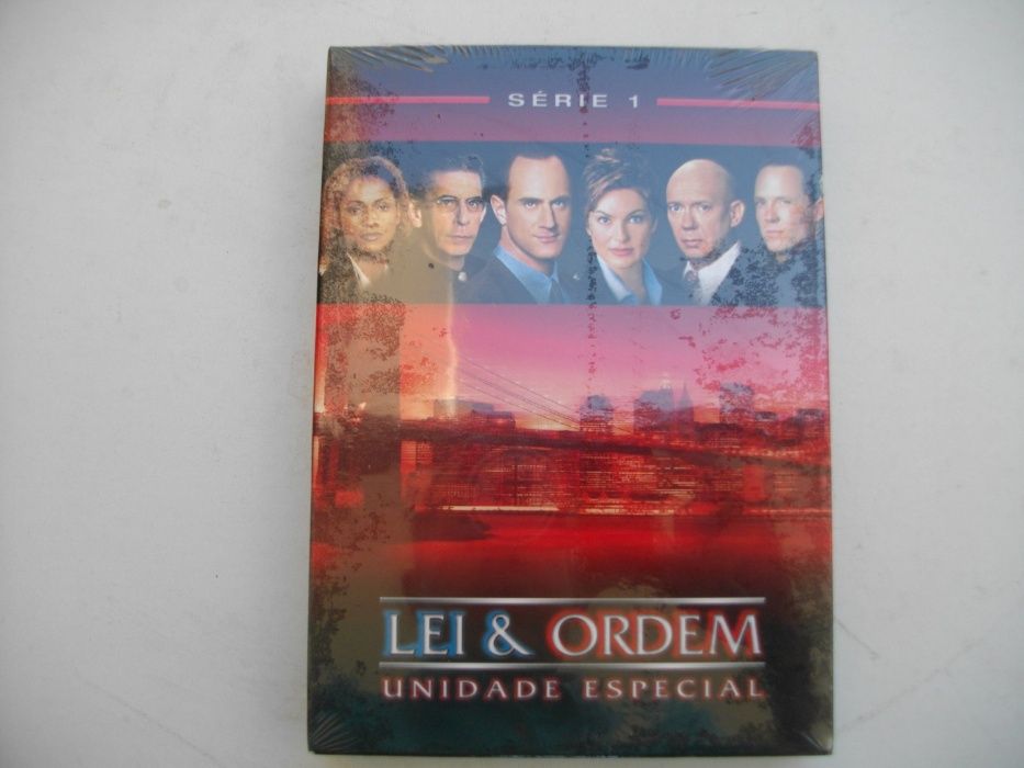 4 Séries seladas: Lei & ordem, unidade especial (1,2,3,4) em DVD