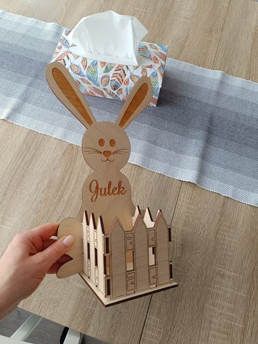 Zając wielkanocny na słodycze Julek