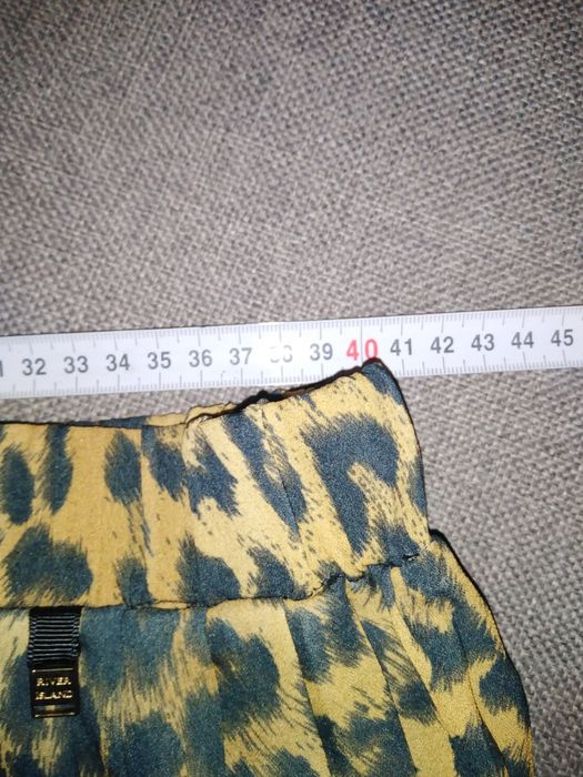 Spódniczka panterka 36 River Island 8 S plisowana