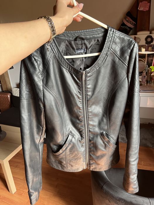 Kurtka ala skórzana