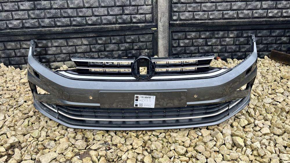 Zderzak przedni LR7H 4xParktronic spryski VW Golf 510 sportsvan FL 17-