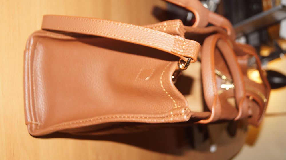 Skórzana shopperka The LEATHER MEDIUM TOTE MARC JACOBS nowa
