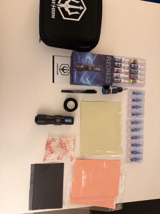 Maquina tatuagem poseidon flechazo