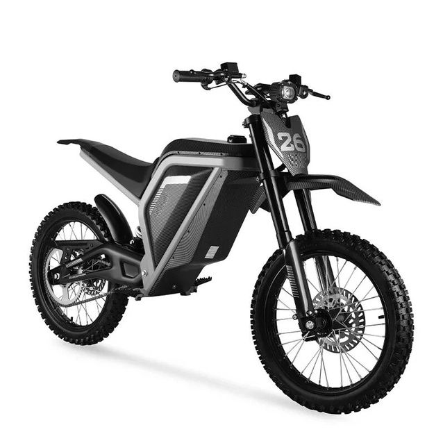 Електродіртбайк Corso «STORM» E-2500 Neo XR-34090 двигун 2500W, акумулятор 60V 27Ah літієвий, чорний, колеса 19/17"