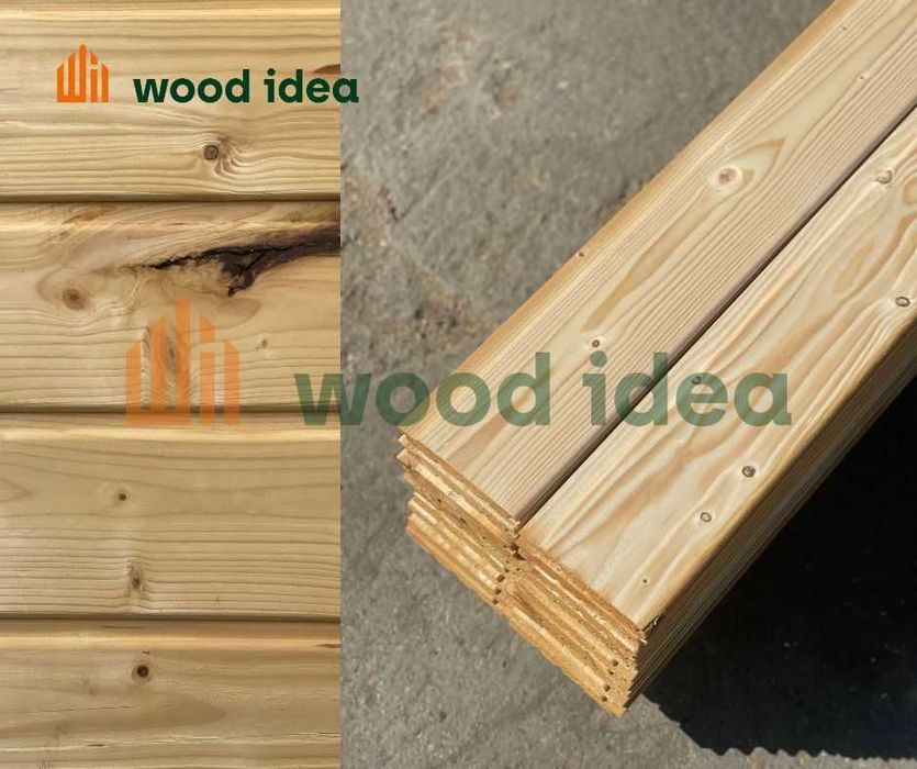 Deska elewacyjna | boazeria | podbitka | świerk | 14x121 mm 4,8m kl.AB