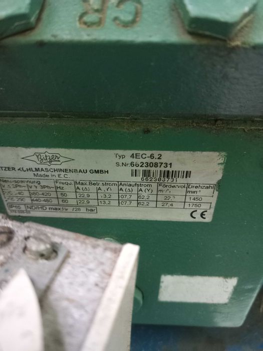 Chłodnia komplet agregat, chłodnice i sterowniki 150-180 m3