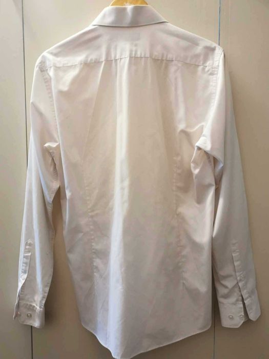 Camisa branca slim fit