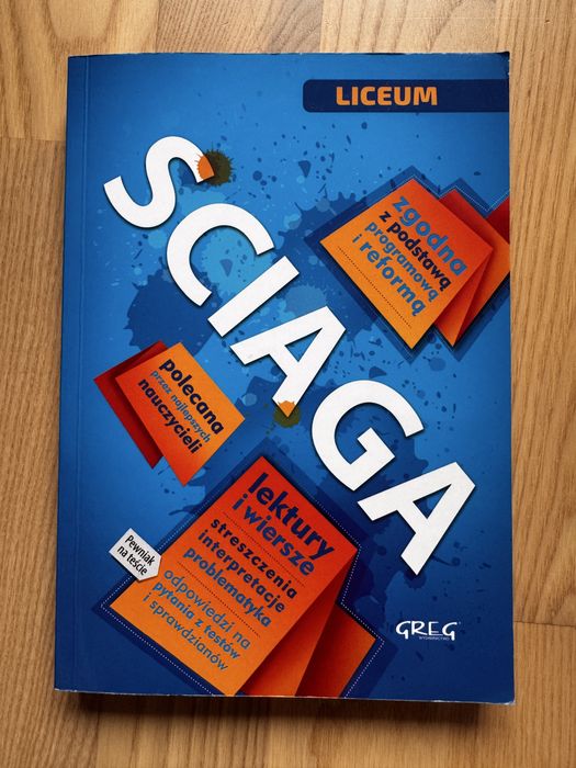Ściąga wydawnictwo Greg - liceum