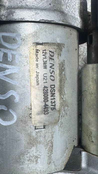 Стартер БМВ Е60 Е61 N52B25 Denso стартер Н52 2.5 мотор е60 е61 Шрот