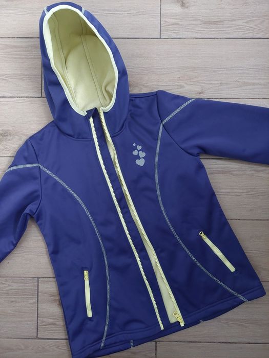 Bluza softshell dziewczęcy Crivit 146/152