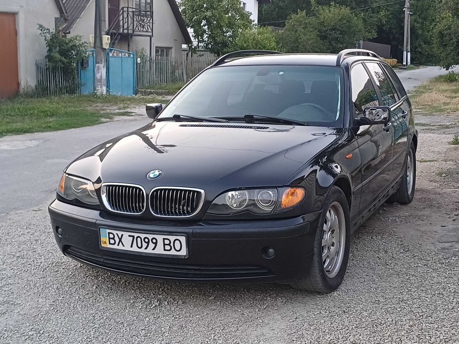 BMW E46 Black Touring