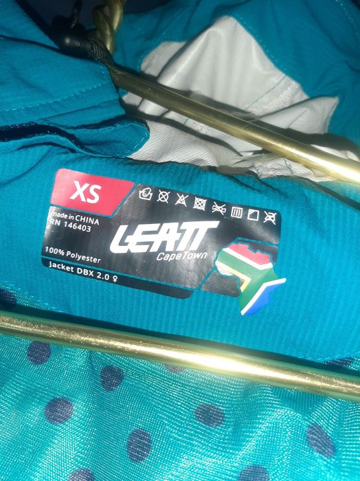 Женская куртка вело дождевик Leatt jacket dbx 2.0 20 бирюза размер XS