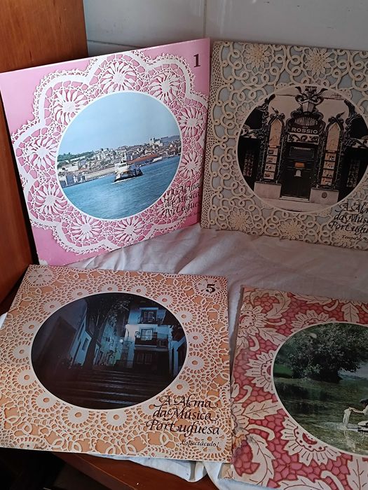 8 Discos antigos A Alma da Música Portuguesa
