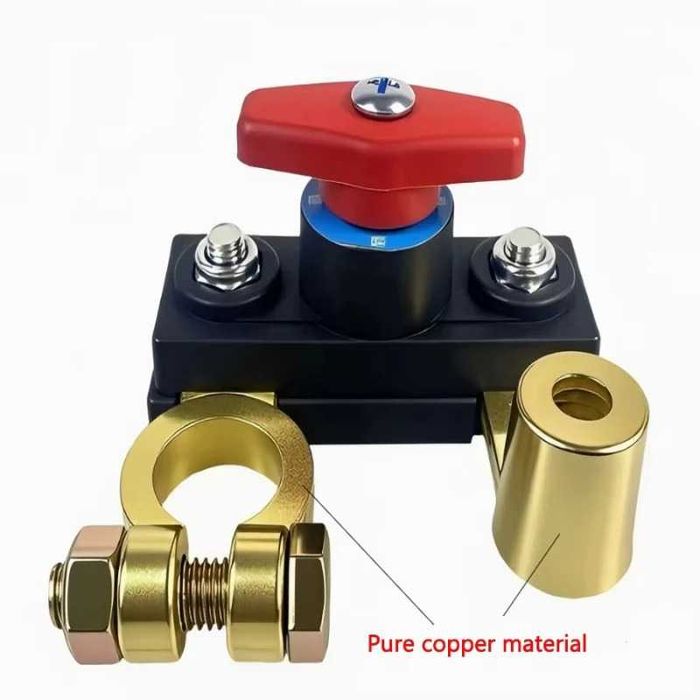 Interruptor de Desconexão de Bateria de Carro 12V/24V
