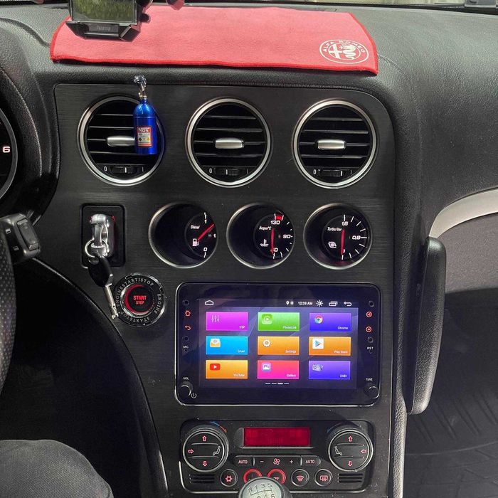 Rádio 2DIN [4+32GB] • ALFA ROMEO • 159 / Brera / Spider • Android