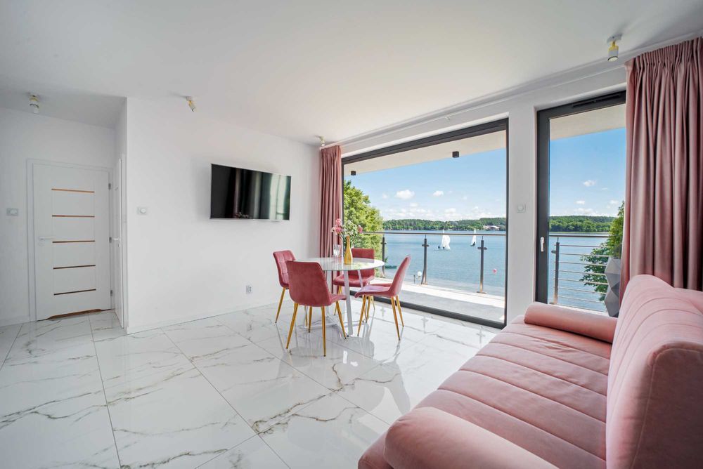 Apartament 4os z jacuzzi i sauna, Mazury, domek nad jeziorem, noclegi