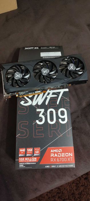 Karta graficzna XFX SWFT RX 6700XT 12GB