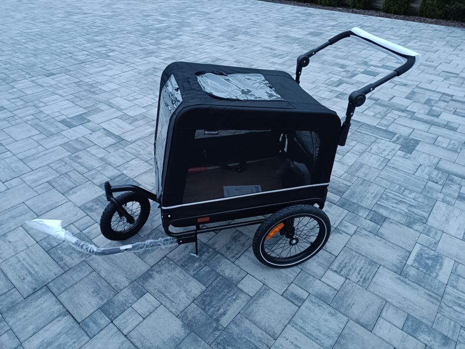 Przyczepka rowerowa dla zwierząt