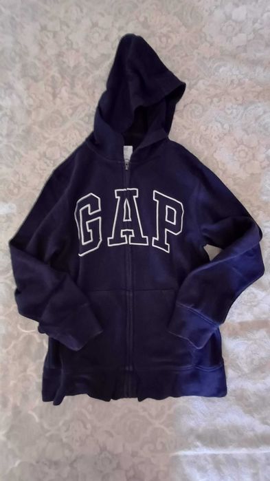 Casaco GAP Kids c/ Capuz e Fecho – Azul Marinho (Tam. XL)